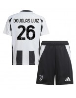 Juventus Douglas Luiz #26 Kotipaita Lasten 2024-25 Lyhythihainen (+ shortsit)